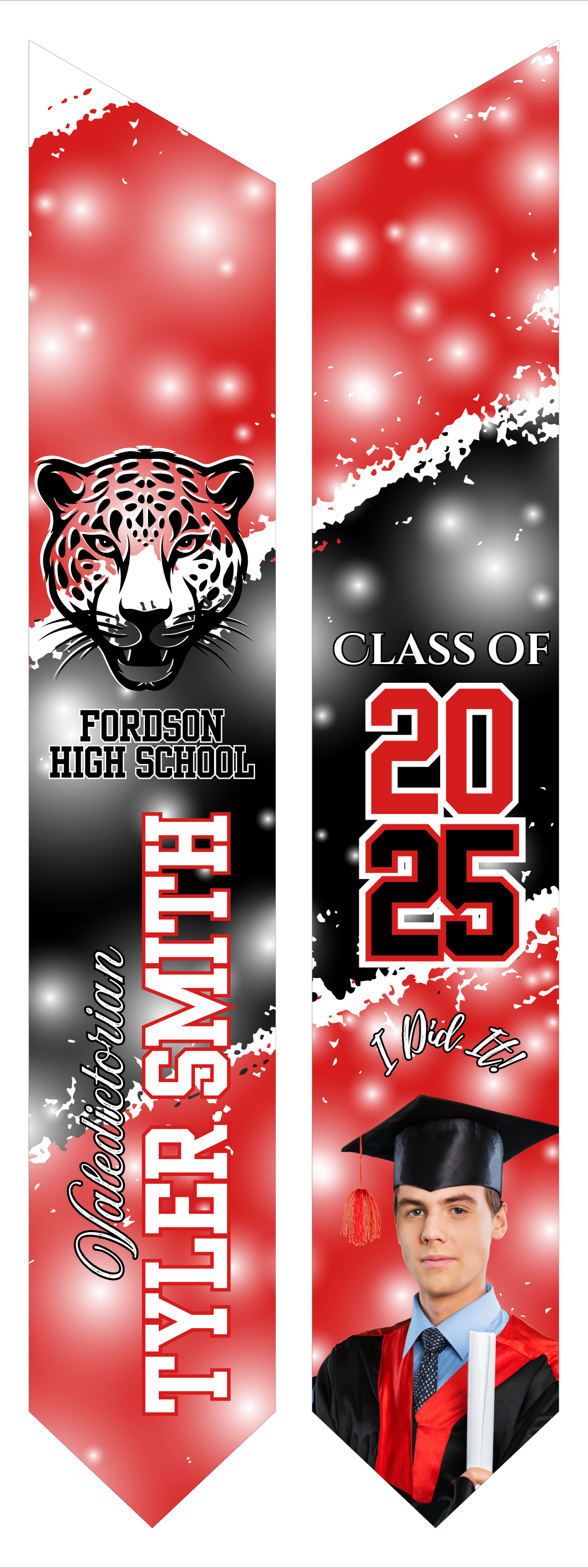 2025 Graduation Stole Personalized