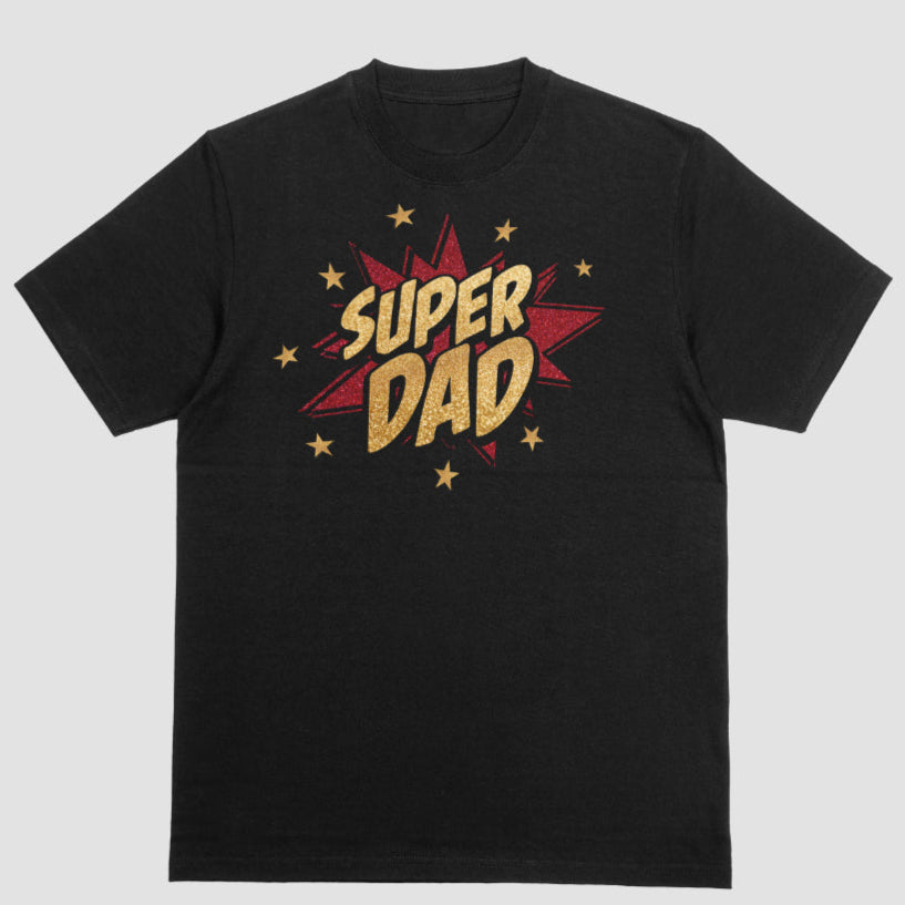 Super Dad Father's Day Short Sleeve Adult T-Shirt