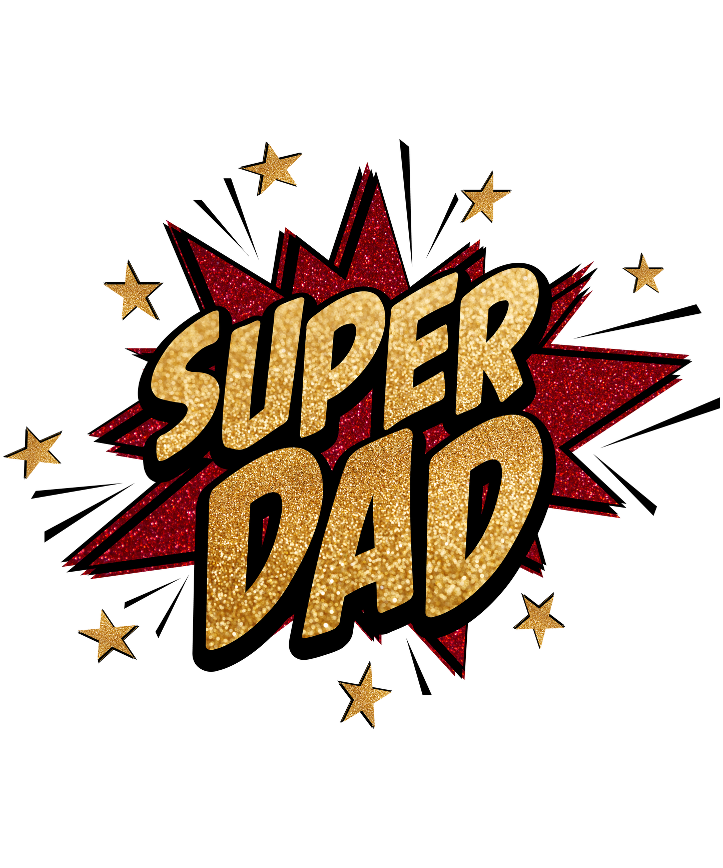 Super Dad Father's Day Short Sleeve Adult T-Shirt