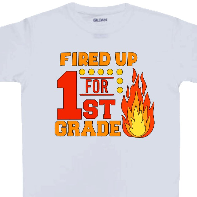 Fired Up for School Kid's T-Shirt
