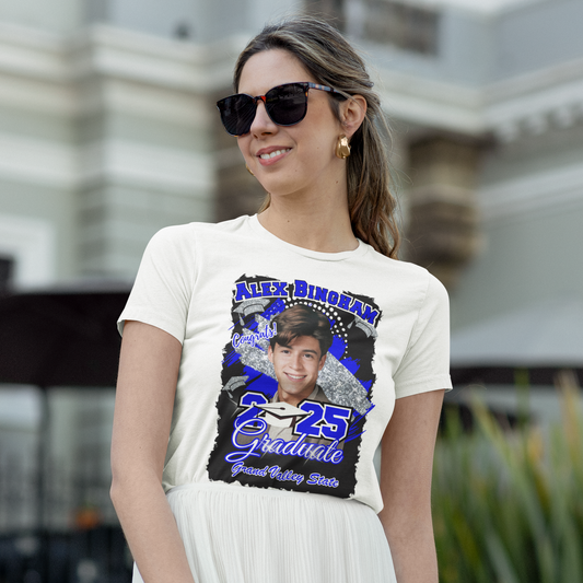2025 Graduate Adult Ladies T-Shirt Personalized