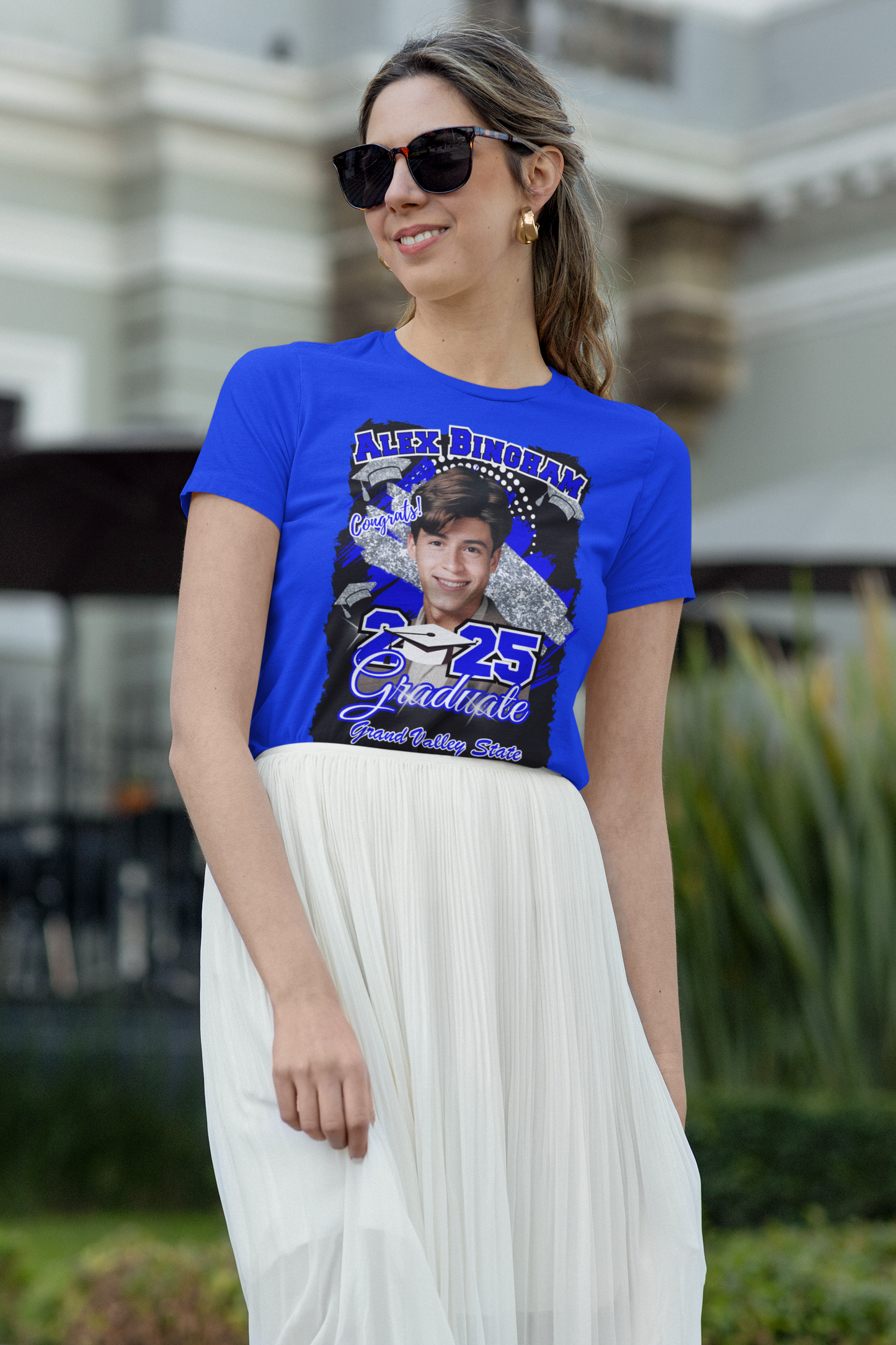 2025 Graduate Adult Ladies T-Shirt Personalized