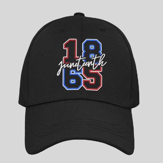 Juneteenth 1865 Baseball Hat Adult