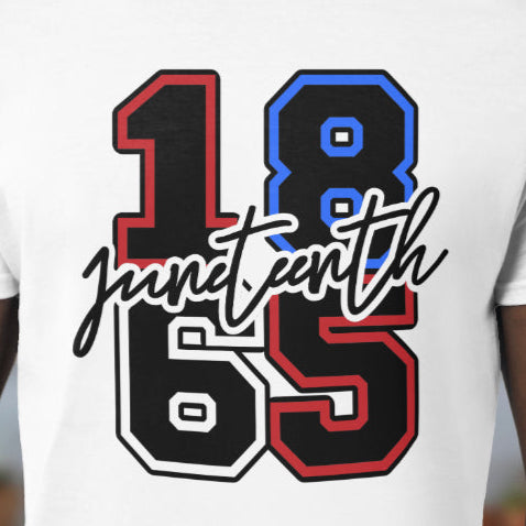 Juneteenth 1865 Short Sleeve Unisex Adult T-Shirt