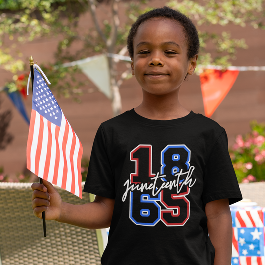 Juneteenth 1865 Short Sleeve Youth T-Shirt