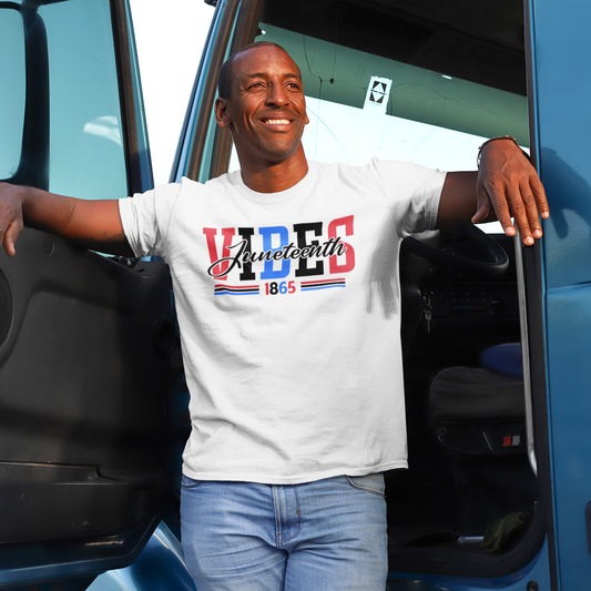 Juneteenth Vibes Short Sleeve Unisex T-Shirt
